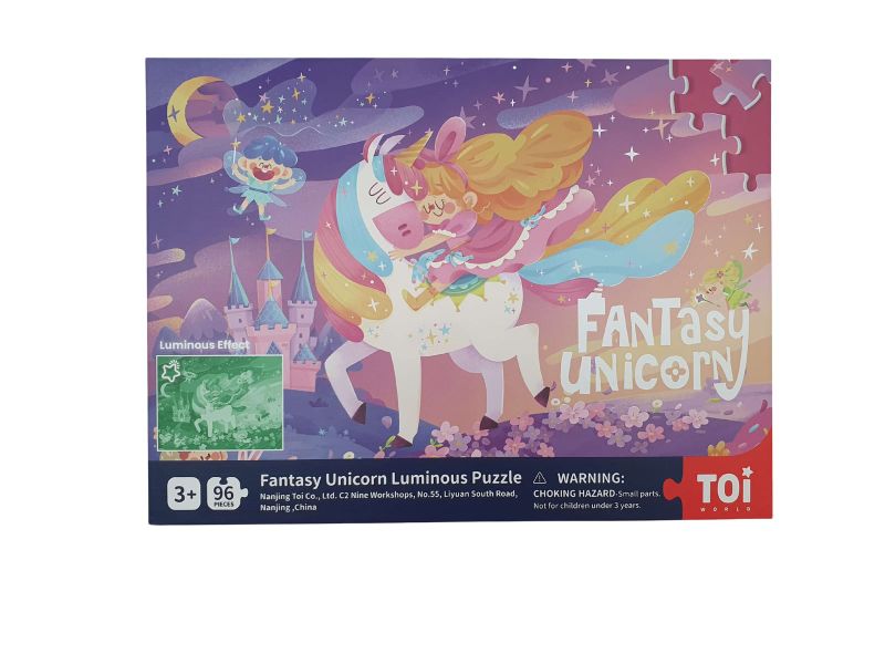 Fantasy Unicorn Glow in the Dark Puzzle