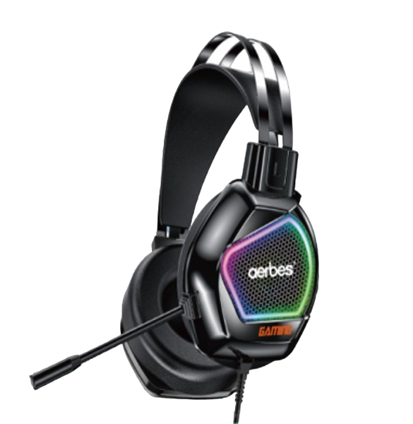 Aerbes AB-D445 Cuffie Gaming RGB Headsets Back-light