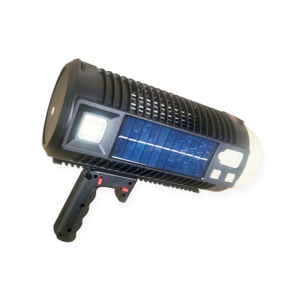 Solar Powered Searchlight With Mosquito Electric Shock Killer- SD