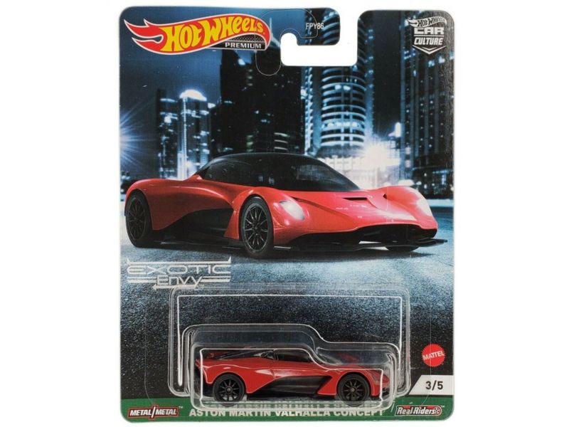 Hot Wheels-Diecast Model Car -Aston Martin Valhalla Concept