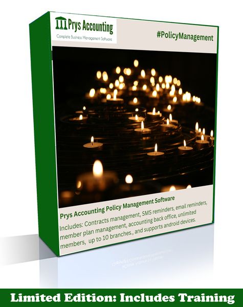 Policy Management, Contracts, Stock Control and Accounting Software