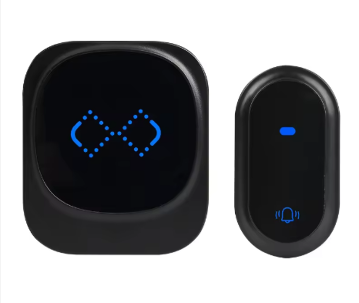 Self Powerful Doorbell - Black