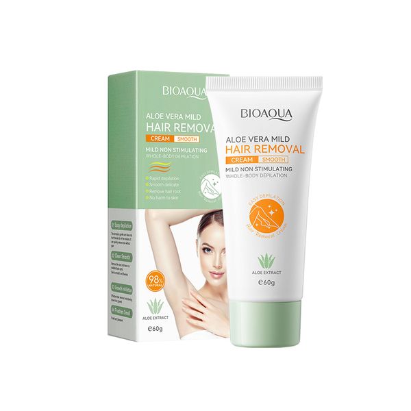 Aloe Vera Mild Hair Removal Cream for Sensitive Skin 60g