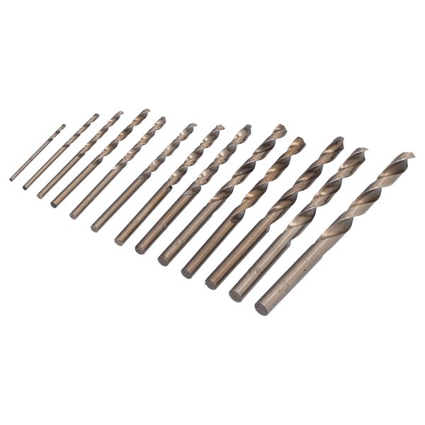 Twist Drill Bits 13pcs Cobalt HSS