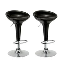 Adjustable Bar Stool / Kitchen Counter Chairs Set of 2 DZ01