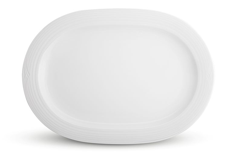 Noritake - Arctic White - Oval Platter Large - 40.6cm