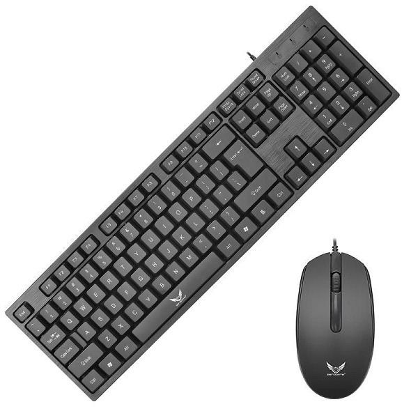 Panoli Wired USB Keyboard &amp; Mouse Set