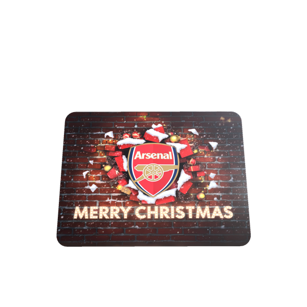 Arsenal 3D Christmas Mouse Pad - Perfect Gift for Football Fans