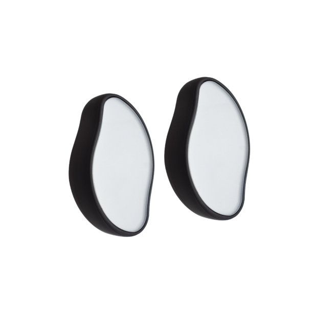 Nano Crystal Hair Epilator Exfoliator Pack of 2 Black Shop Today