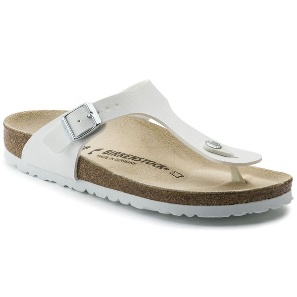 Birkenstock Gizeh White Birko-Flor