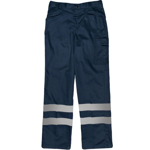 Javlin Hi-Visibility Cargo Trousers - Navy