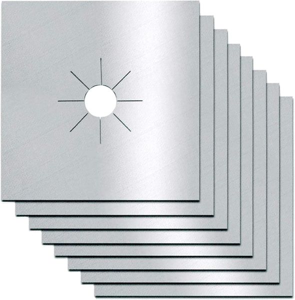 Stove Burner Covers - 8 Pieces
