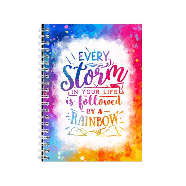 Every Storm In Your Life Notebook Faith Gift Idea A4 Notepad Pad 79