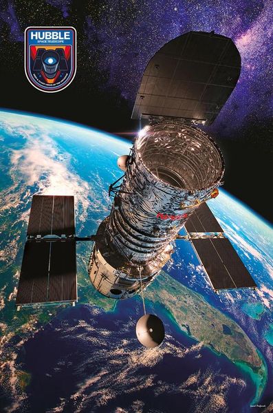 Hubble Space Telescope Poster