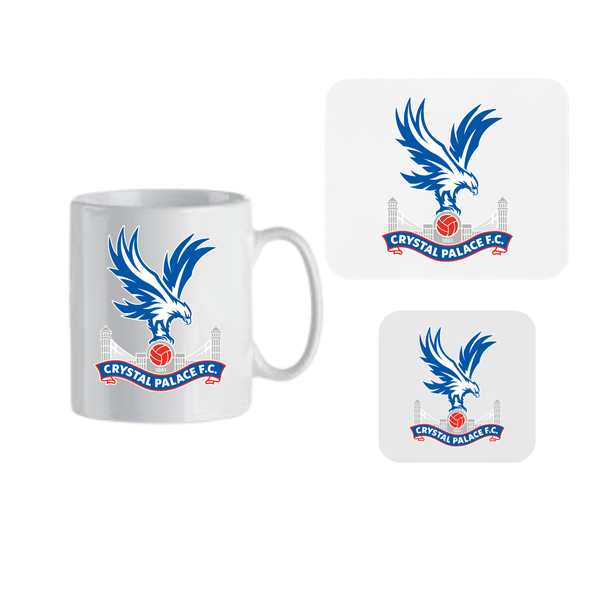 Mug - Coaster and Mouse Pad Combo - Crystal Palace FC