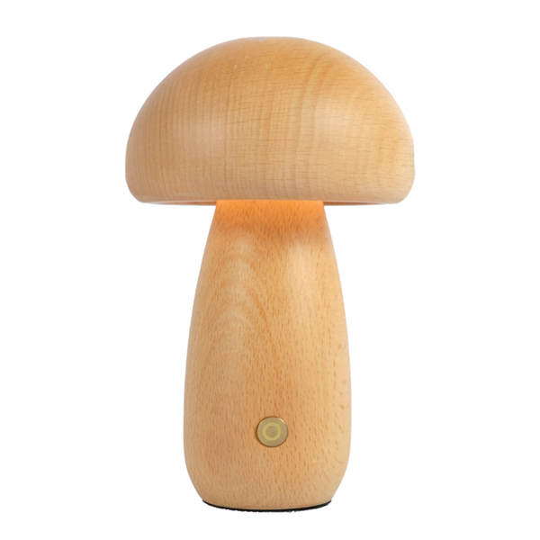 Rechargeable Mushroom Lamp: Eye-Friendly LED Night Light for Kids &amp; Adults