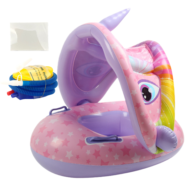Baby Swimming Float Baby Pool Float With TPU Repair Patch &amp; Pump