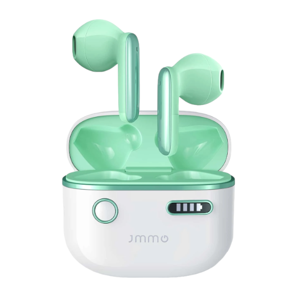 JMMO - T202 - Wireless HI-FI Stereo Ultra-Low Latency Earbuds - Green