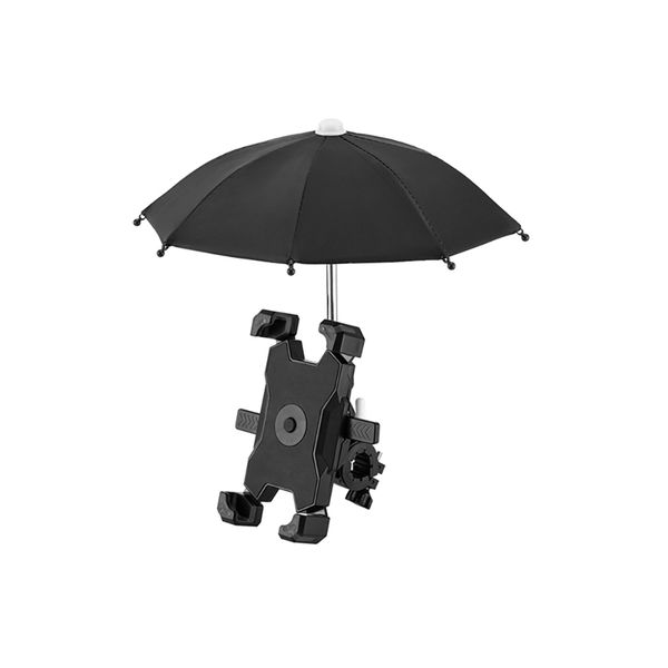 360 Rotation Adjustable Universal Motorcycle Handlebar Phone Mount Set