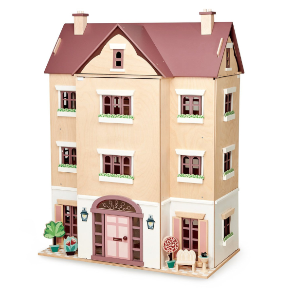 Tender Leaf Wooden Fantail Hall Dollhouse (Without Furniture) | Shop ...