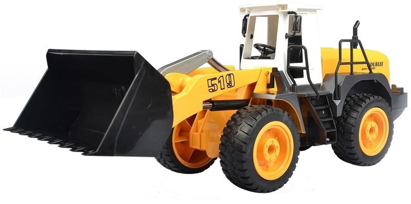R/C 1/20 2.4GHz 4WD Wheel Loader (43cm long) w/Battery &amp; Charger - Yellow