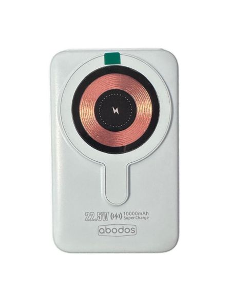 ABODOS 8-IN-1 Wireless Magnetic Charger Power Bank 10000mAh AS-PS68 Purple