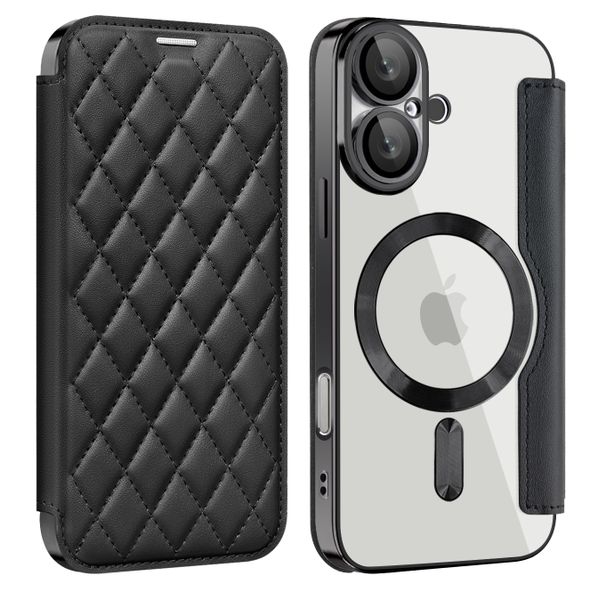 Luxury Shockproof Card Bag Slot Cover Compatible With iPhone 16 Plus