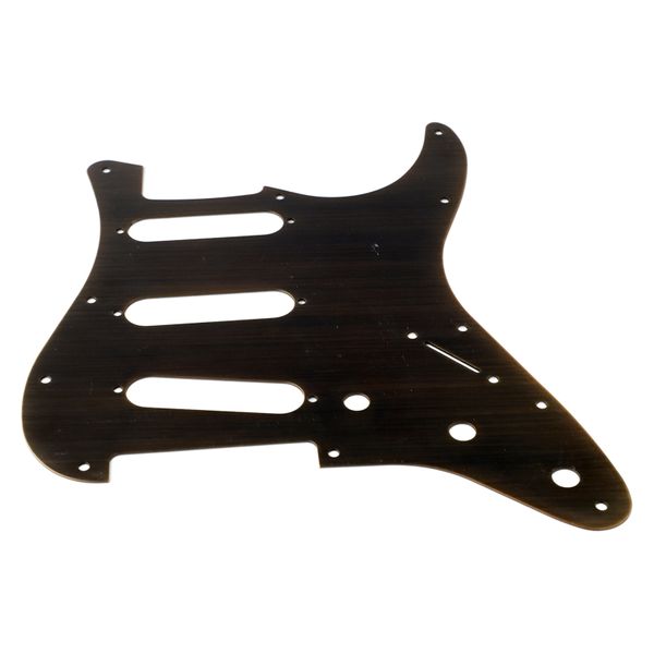 Aluminum Guitar Pickguard Bronze Scratch Plate for Fender Stratocaster
