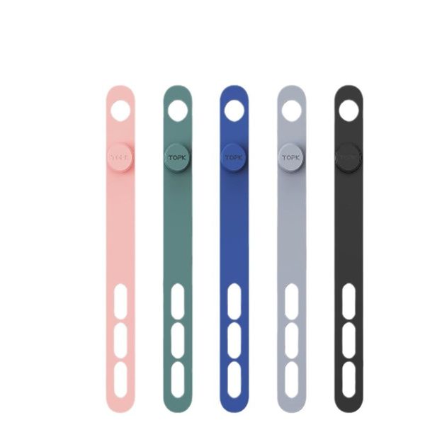 20PCS Silicone Cable Organizer,Highly Elastic, Reusable Wire Organizers