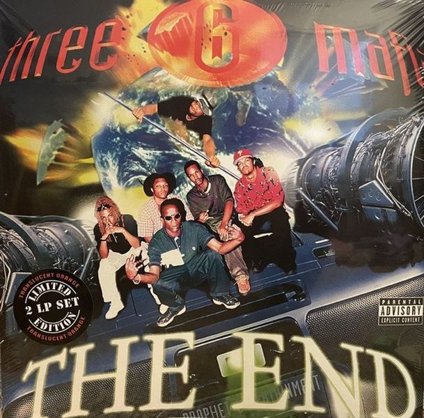 Three 6 Mafia - The End 2LP Gatefold (Translucent Orange Vinyl Reissue)