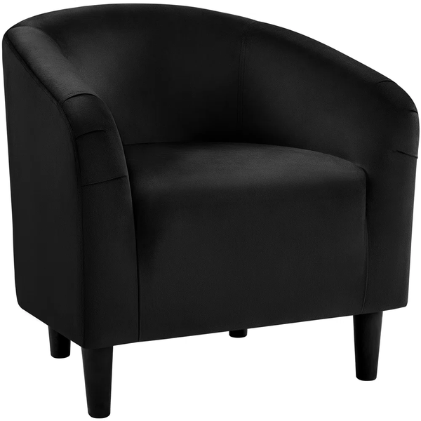 Penna Robeson Wide Velvet Barrel Chair