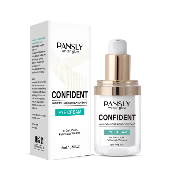 Pansly Confident Eye Cream For Dark Circles Puffiness And Wrinkles