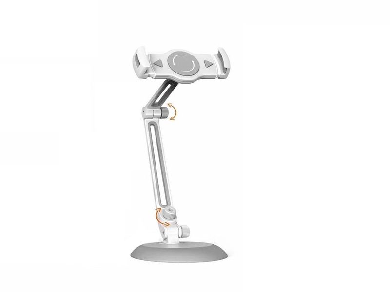 Tablet PC desktop metal holder for 4.7-10". For iPad Samsung