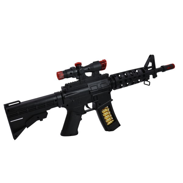 Machine Gun Toy Super Combat Mission - Flash Sound and Light for Kids