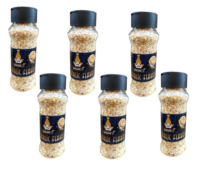 Garlic Flakes 164g x 6 Mashéd