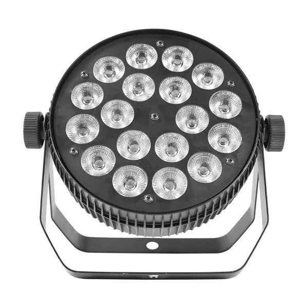 PAR 18×10 RGBW Wash Light4-in-1 Flat LED Stage with DMX Control