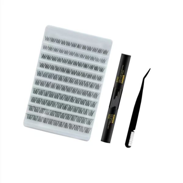 Eyelash Cluster Set 120pcs, Eyelashes Extend 8-16mm, Eyelash Cluster