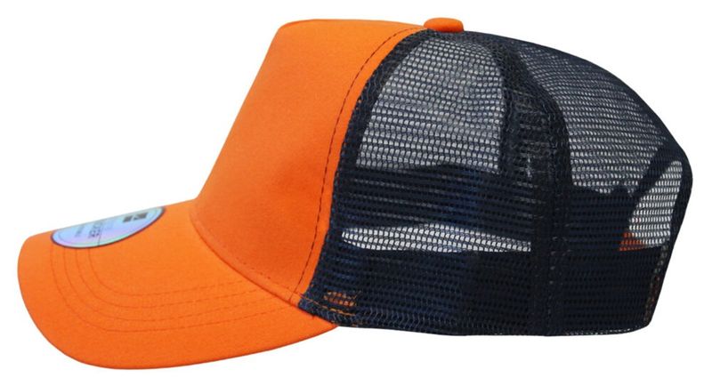 Orange With Navy Mesh image