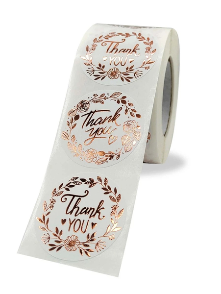 Thank you stickers