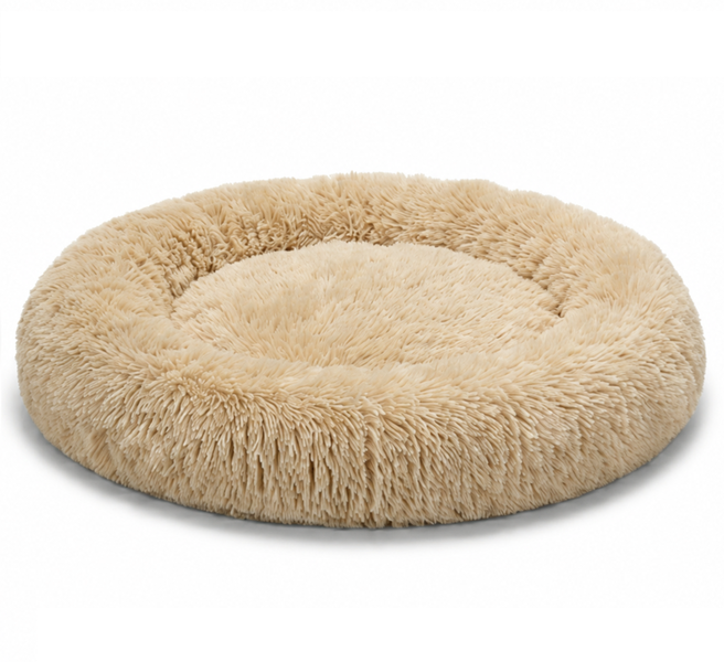 100cm - Extra Large - Premium Plush Calming Cuddle Bed for Cats &amp; Dogs