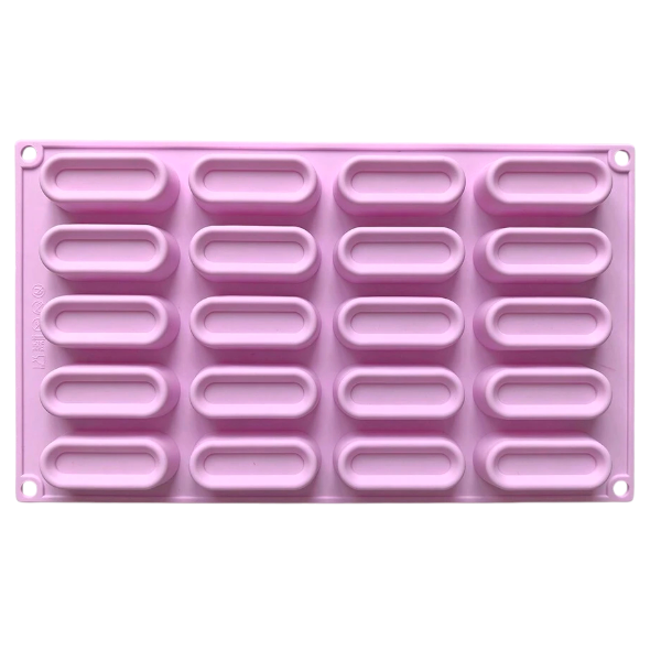 Mini Capsule Non-Stick Silicone Mold - Purple