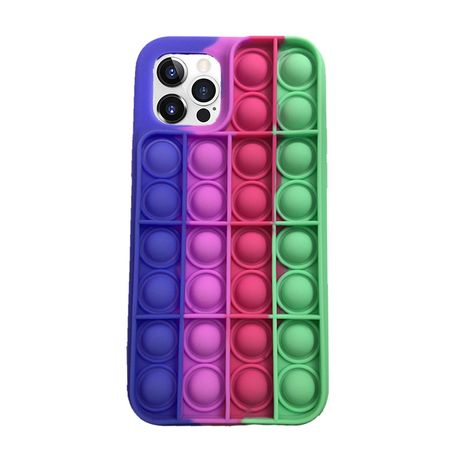 For Iphone Phone Case Popit Fidget Push To Pop It Cover For IPhone