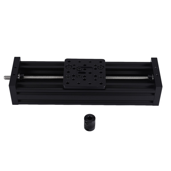 3D Printer Z Axis Screw T8 Z Axis Diy C CNC Sliding Table 250mm Black