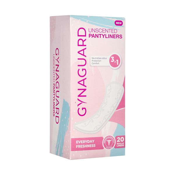 Gyna Guard Panty Liners Fragrance-Free 20 Each