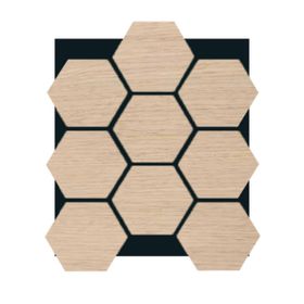 Acoustic Panels Echo Less Wood Hexagon Shop Today Get It Tomorrow