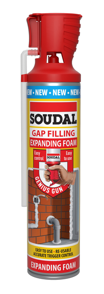 Soudal 600ML Genius Gun Foam ENG (EXP)