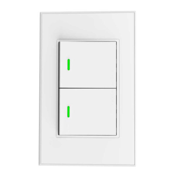 VIZIA Smart WiFi Light Switch 2 Gang TB2 (Google/Amazon Alexa)