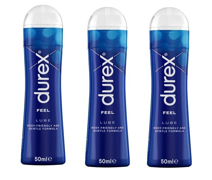 Durex Play Water Based Feel Lubricant Gel 50ml x 3