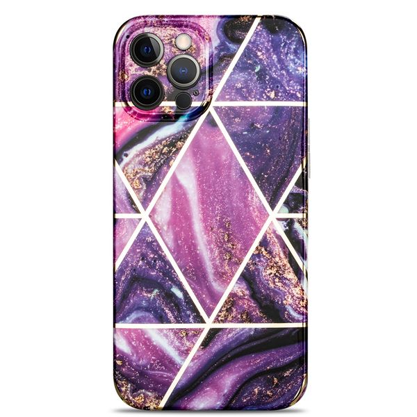Geometric Fashionable Marble Design Phone Cover compatible with iPhone 12 Pro