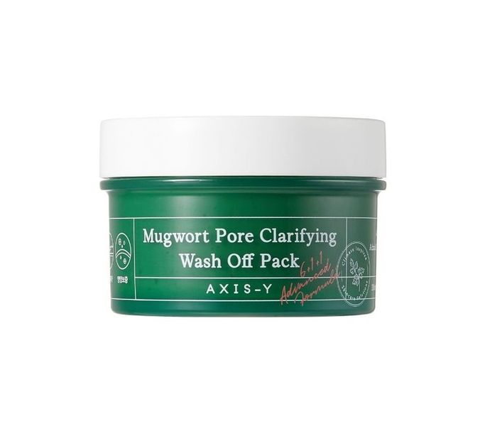 Axis-Y - Mugwort Pore Clarifying Wash Off Pack 100ml (Parallel Import)